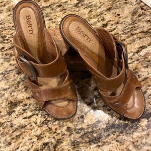 Born brown heels